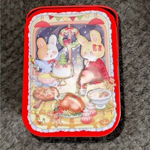 NWOT Bunny Lulu Keychain and Tin